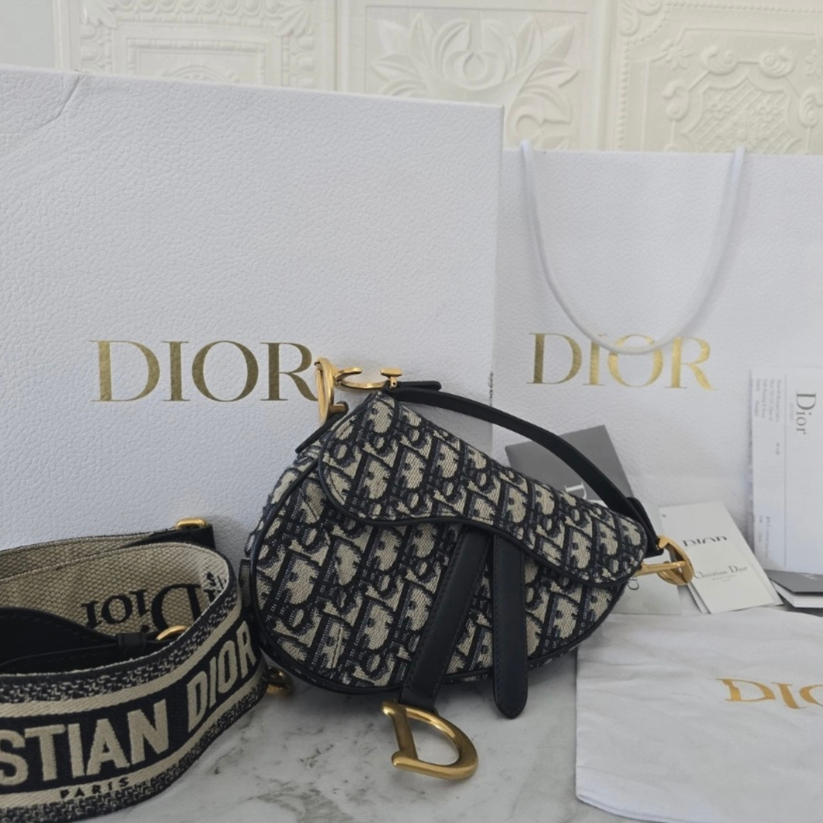 Dior Saddle Mini Full Set